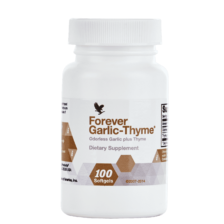 Forever Garlic-Thyme - 100 cápsulas - Chelo Sports