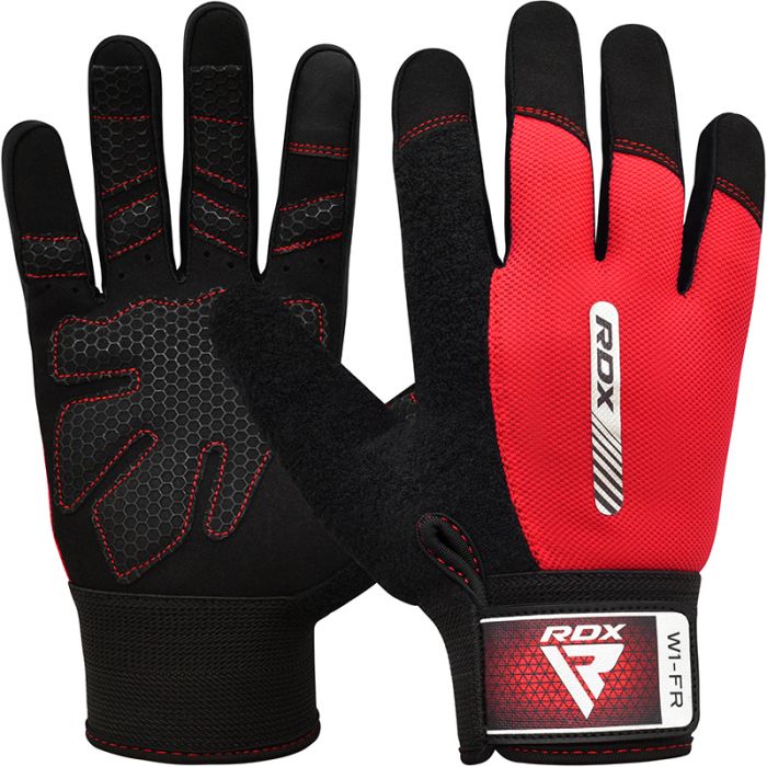 RDX W1 GUANTES GIMNASIA DEDOS COMPLETOS