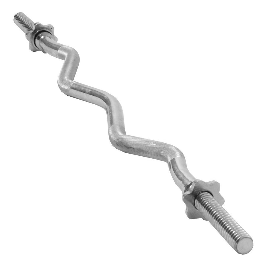 Barra EZ 1.2 mts en Bolivia - barra cromada para brazos - Chelo Sports