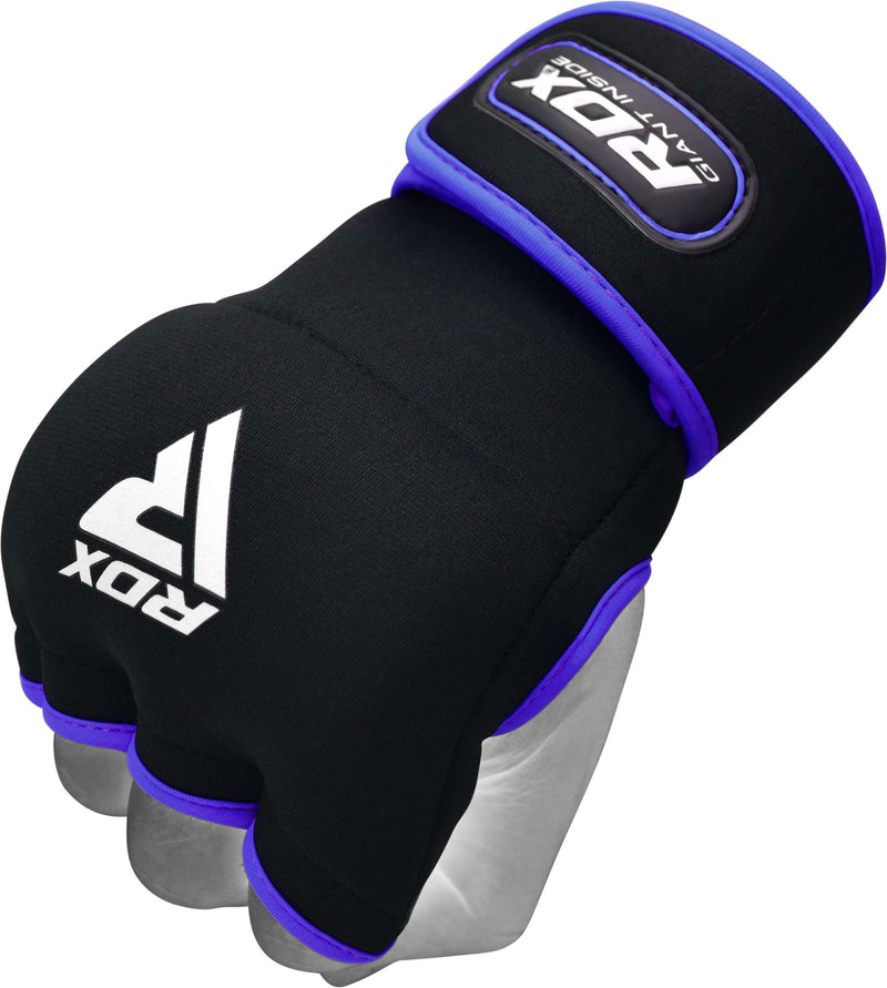RDX X8 Guantes acolchados de gel Correa de muñeca con gancho y bucle para boxeo y MMA - Chelo Sports