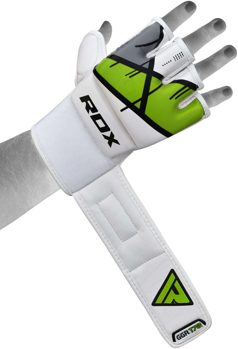 RDX T7 Ego MMA Grappling Training Gloves Palma abierta - Chelo Sports