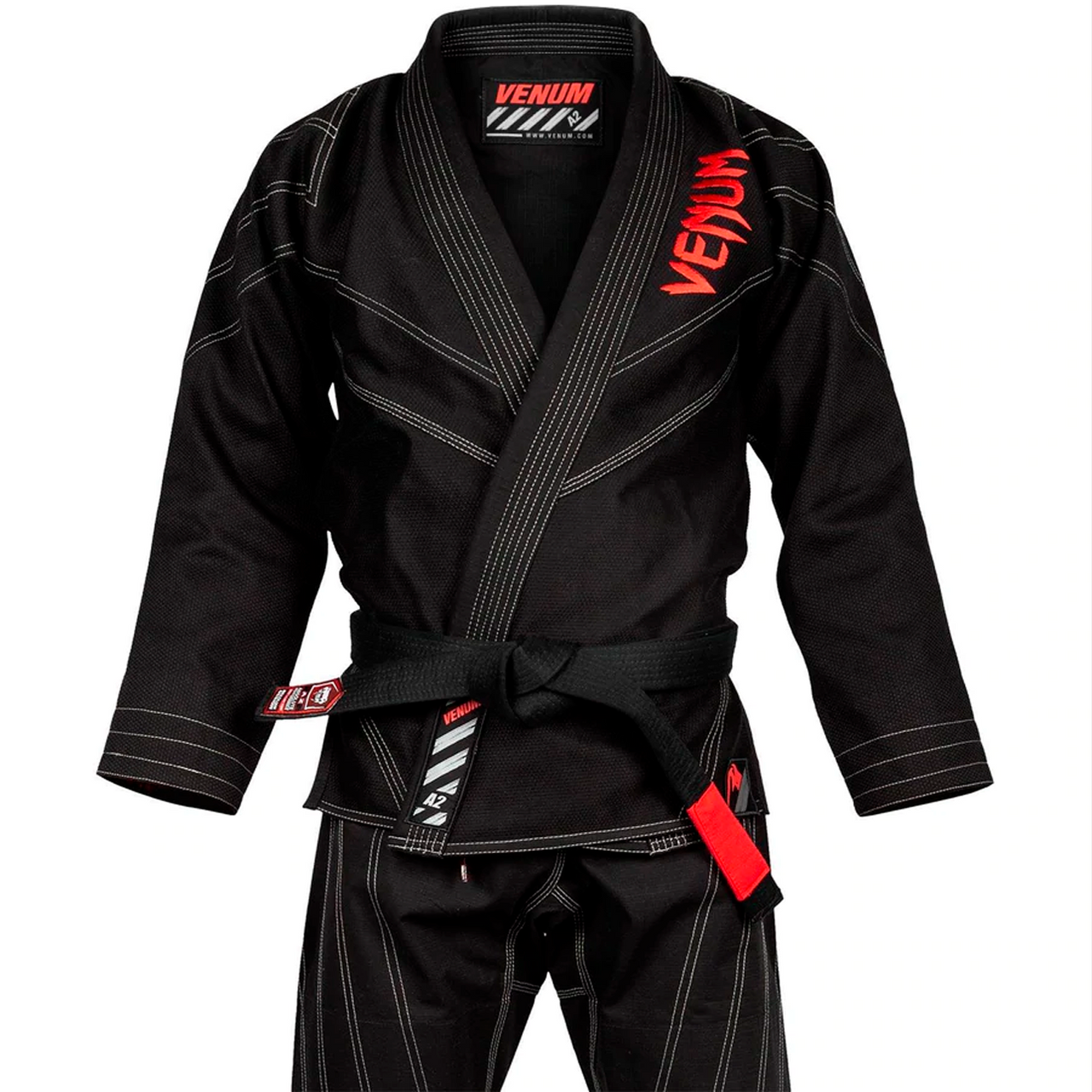 KIMONO DE BJJ VENUM POWER 2.0 - NEGRO