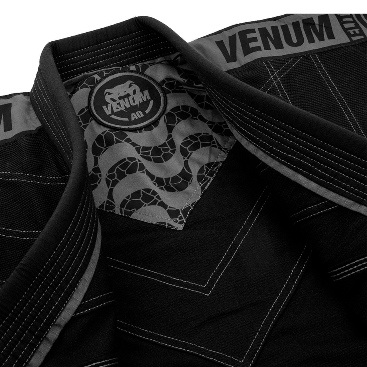 KIMONO DE BJJ VENUM ELITE LIGHT 2.0 - NEGRO/NEGRO