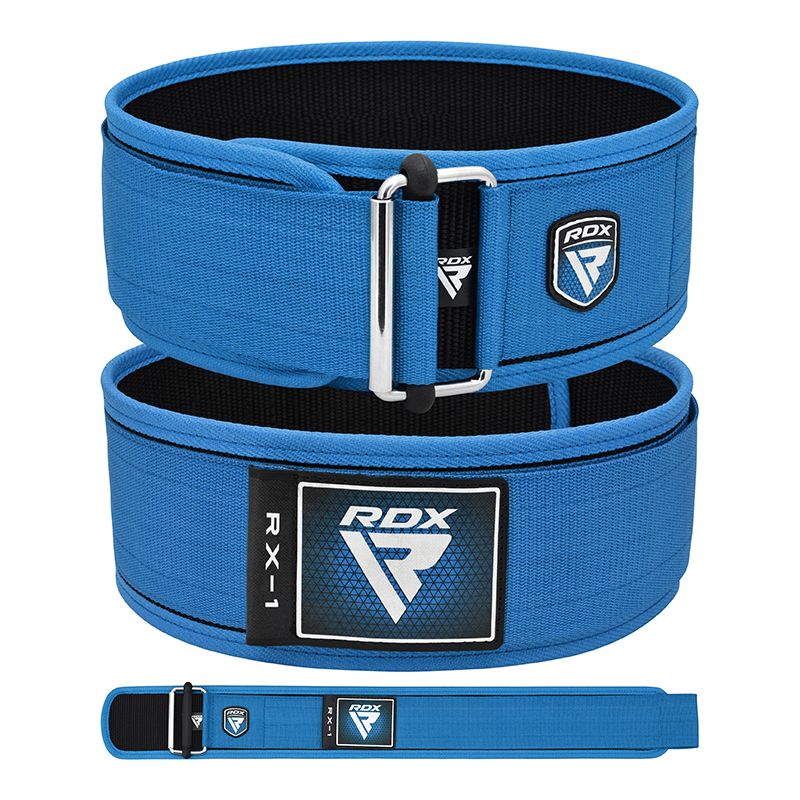 Cinturon RDX RX1 en Bolivia - color azul para levantamiento - Chelo Sports