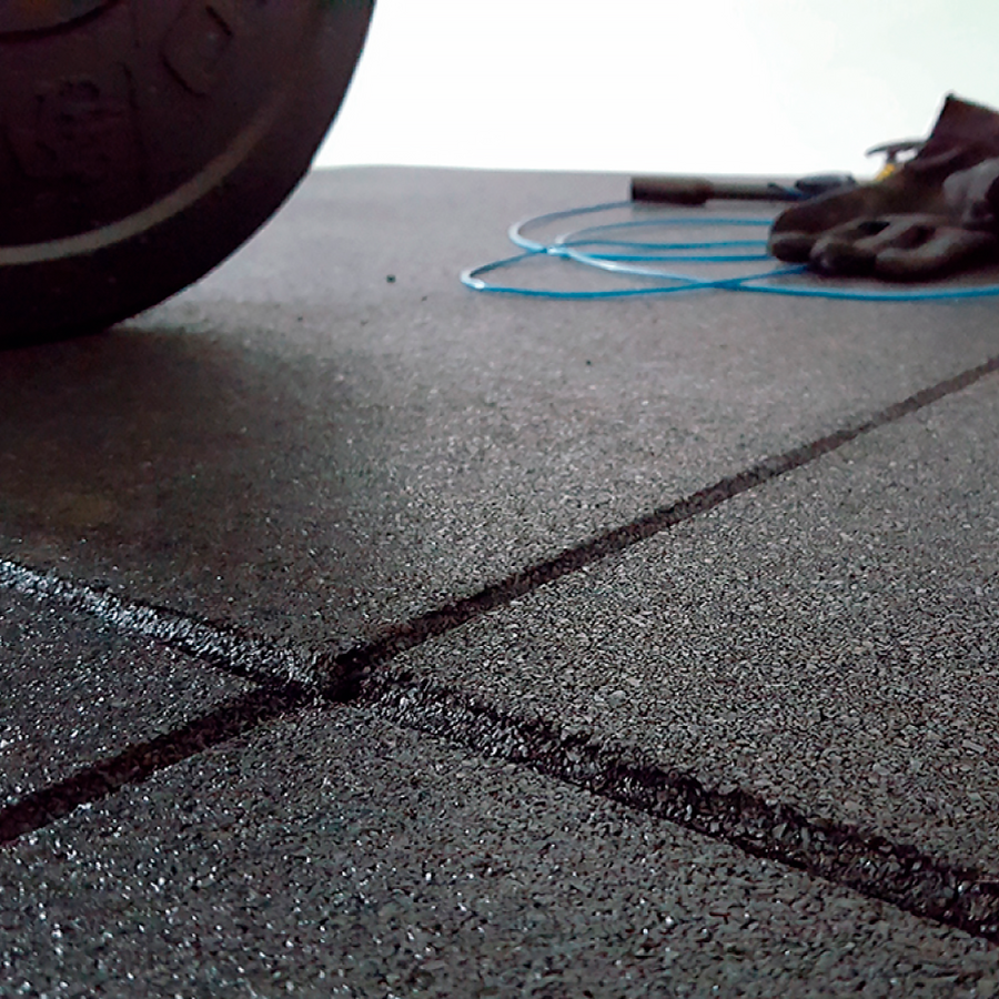 Piso Baldosa M2 1x1 en Bolivia - baldosa antimpacto - Chelo Sports