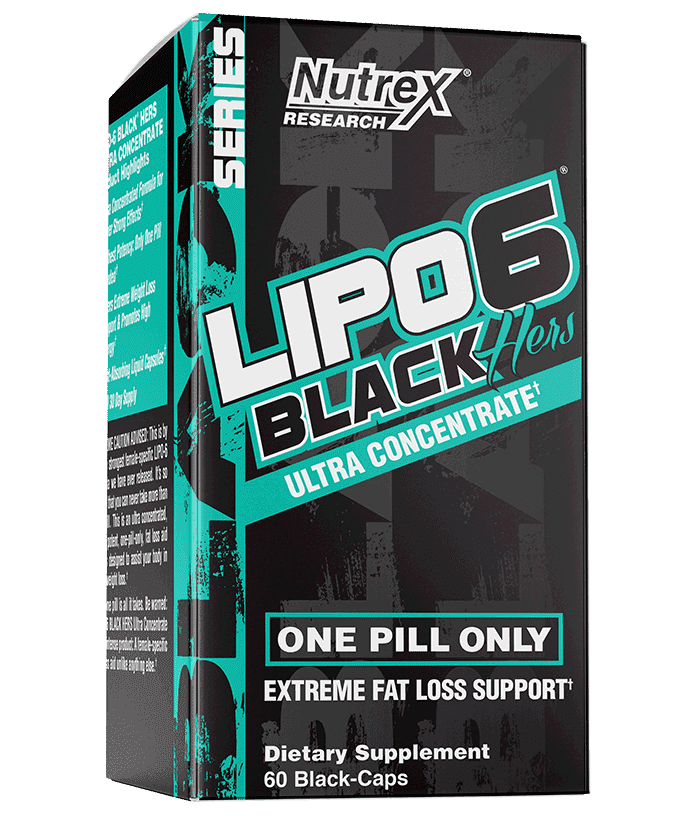 LIPO-6 BLACK HERS UC 60 CAPS - Chelo Sports