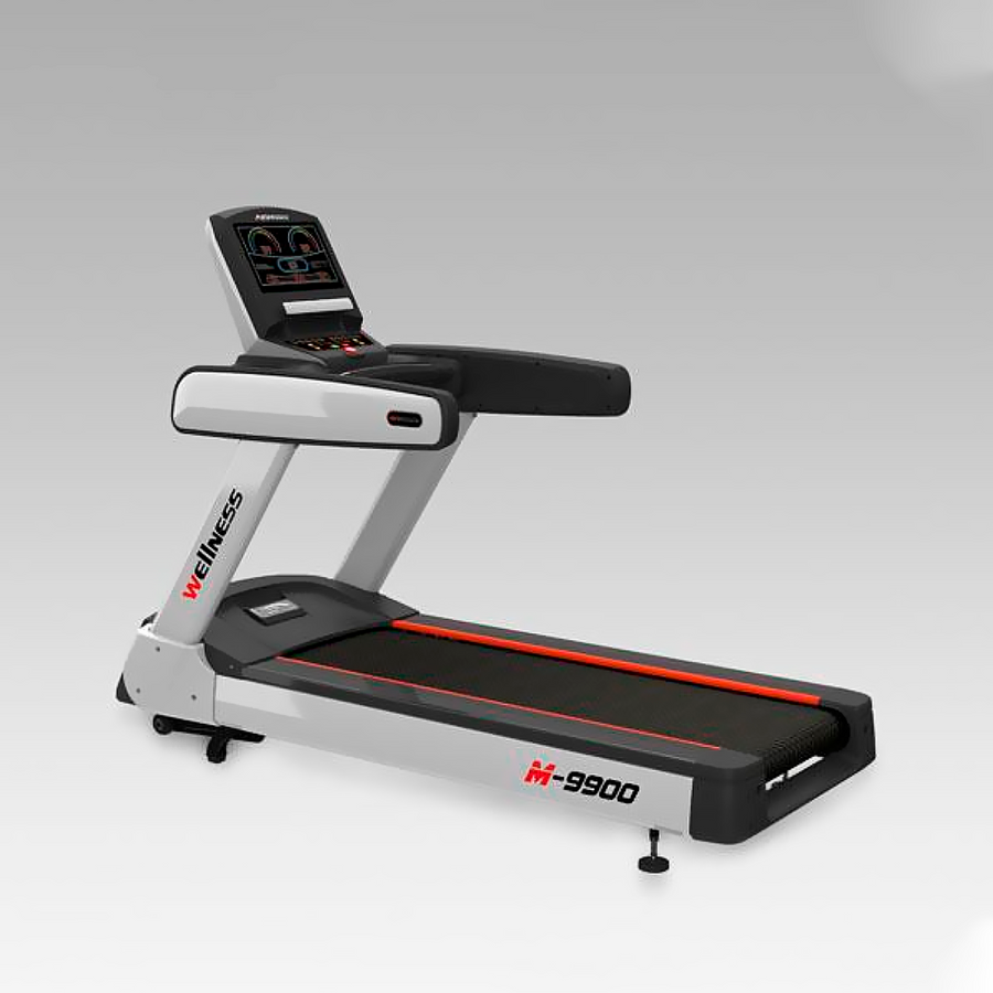 Caminadora M-9900 en Bolivia - vista principal para gimnasio - Chelo Sports