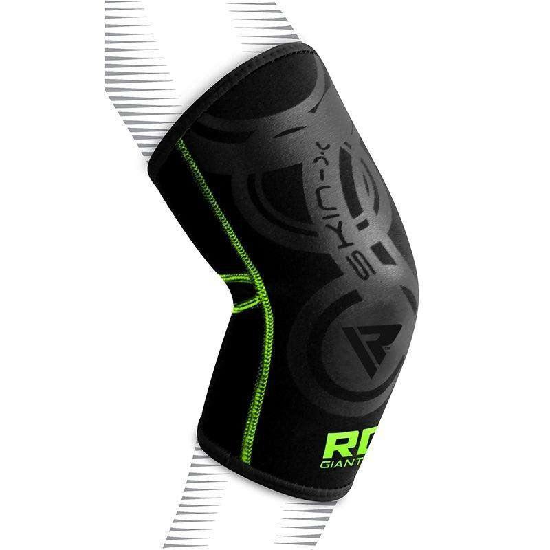 RDX E1 Elbow Support Compression Sleeve Non Slip for Athletes Black Gr Chelo Sports