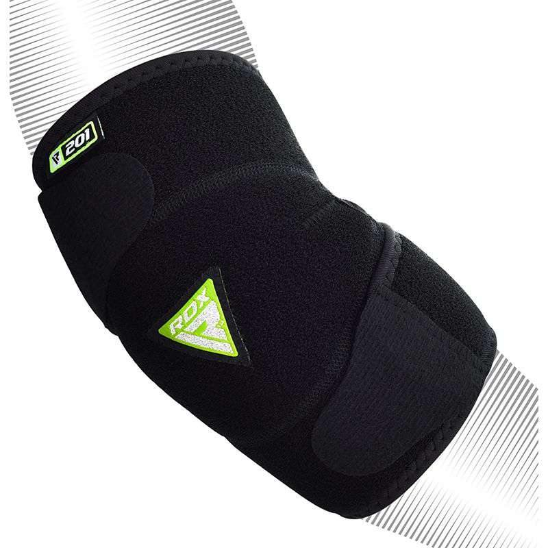 RDX E201 Soporte de codo de compresión de doble correa ajustable para atletas - Chelo Sports