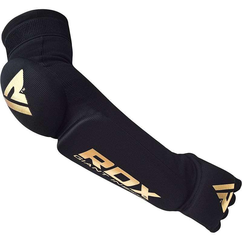 RDX E3 Coderas y antebrazos Manga acolchada para entrenamiento de Muay Thai y MMA - Chelo Sports