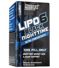 Thumbnail for LIPO-6 BLACK NIGHTTIME 30 CAPS - Chelo Sports