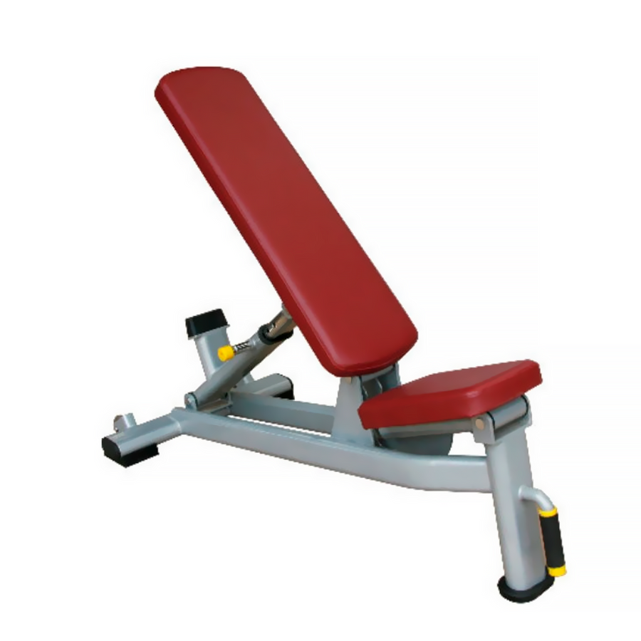 Banco multiajustable para gimnasio en Bolivia - vista lateral ajustable - Chelo Sports