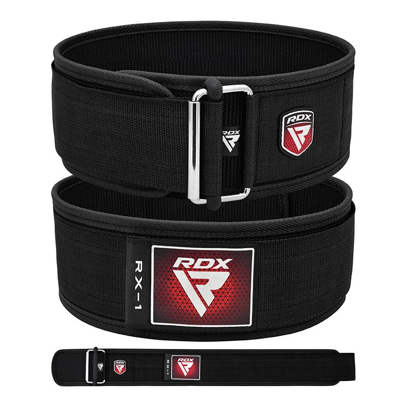 Cinturon RDX RX1 en Bolivia - color negro para gimnasio - Chelo Sports