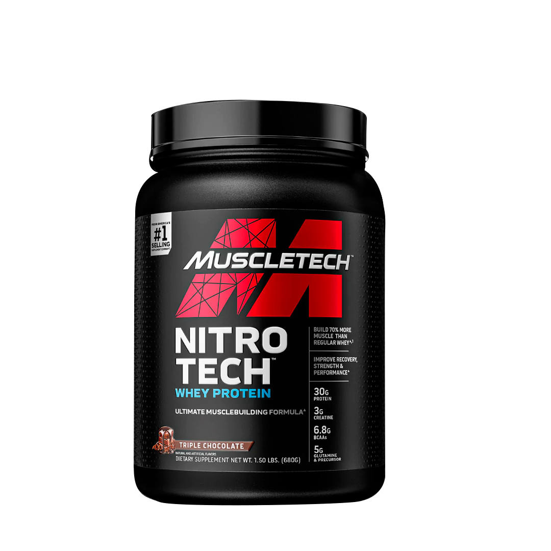 Polvo de proteína Nitro Tech de MuscleTech