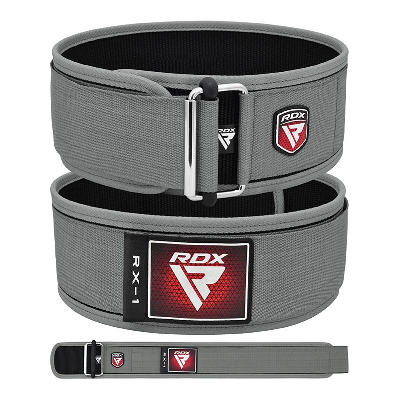 Cinturon RDX RX1 en Bolivia - color plomo para pesas - Chelo Sports
