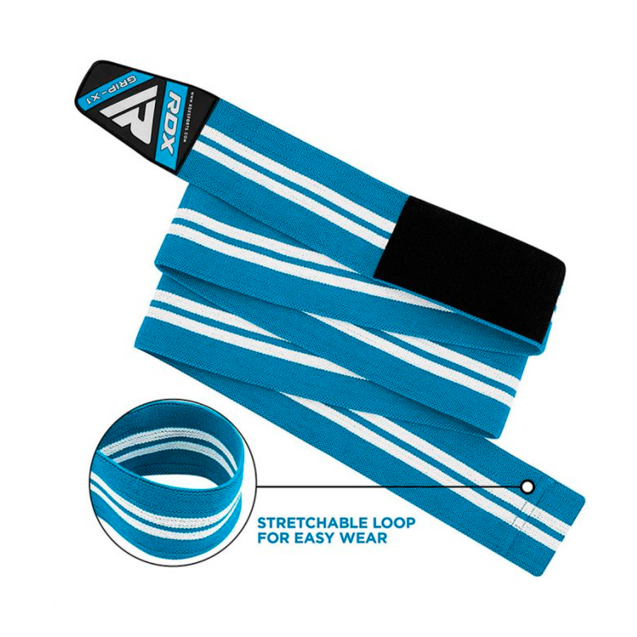Rodilleras RDX K4 para gimnasio en Bolivia - proteccion en levantamiento - Chelo Sports