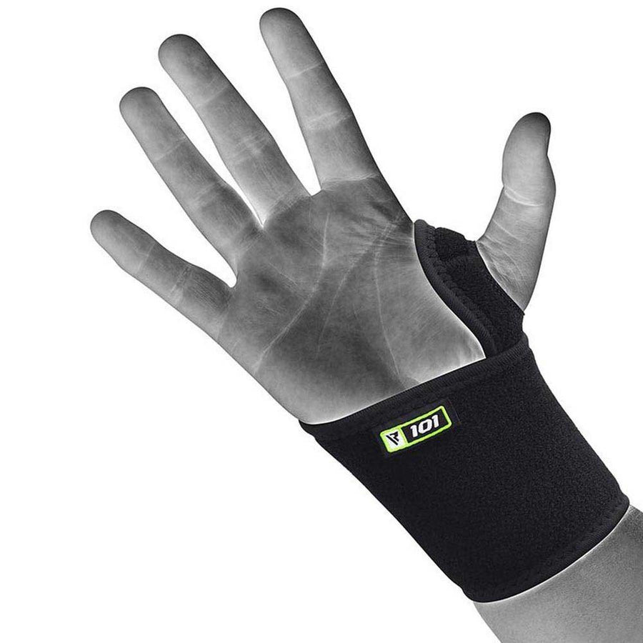 Munequera RDX W1 en Bolivia - ajuste de neopreno para levantamiento de pesas - Chelo Sports