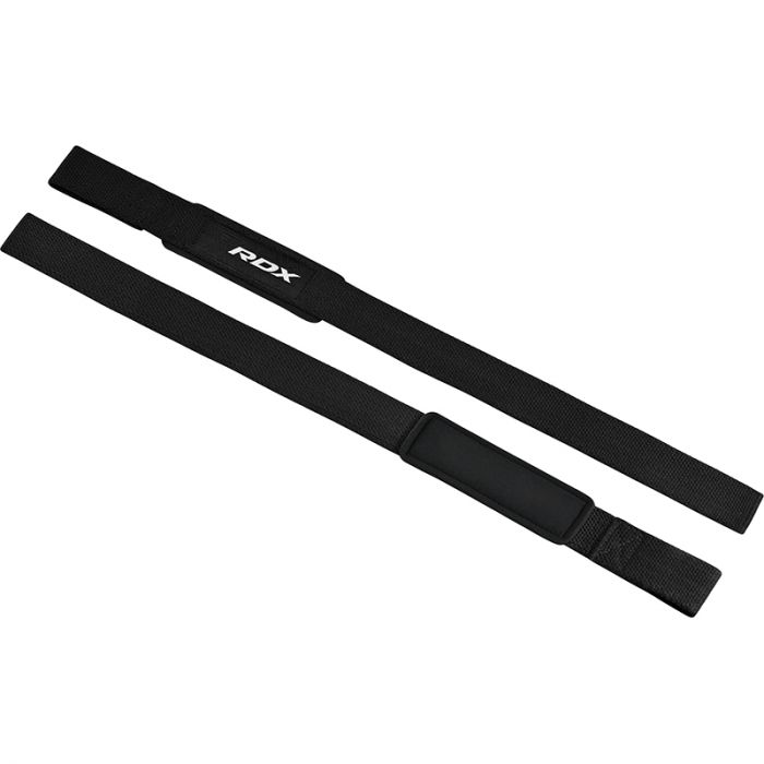 Correas RDX W1 negras en Bolivia - detalle de ajuste y costura - Chelo Sports