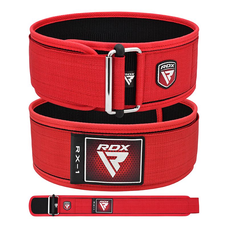 Cinturon RDX RX1 en Bolivia - color rojo para fuerza - Chelo Sports