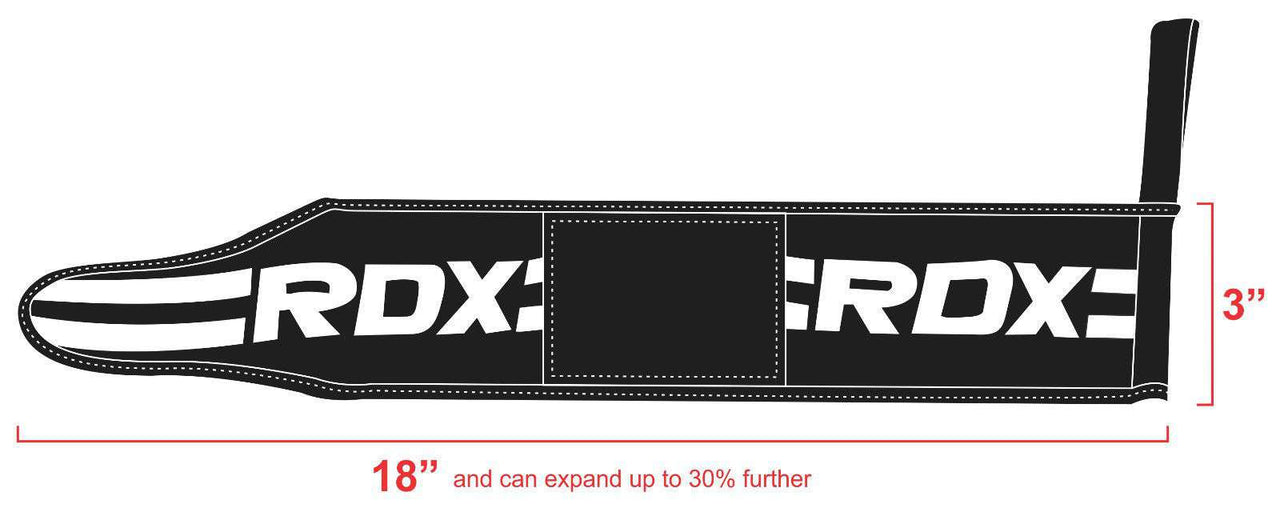 RDX W2 Powerlifting Wrist Wraps 