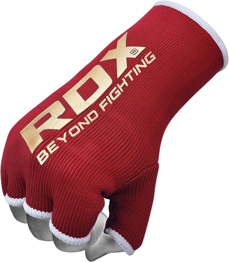 RDX HY Guantes internos Medio dedo elástico para boxeo, protección de nudillos MMA - Chelo Sports
