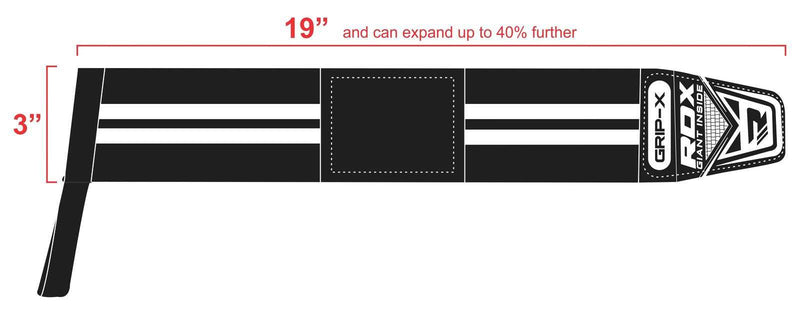 RDX W3 Muñequeras para levantamiento de pesas con presillas para el pulgar aprobadas por IPL USPA Certificación OEKO-TEX® Standard 100