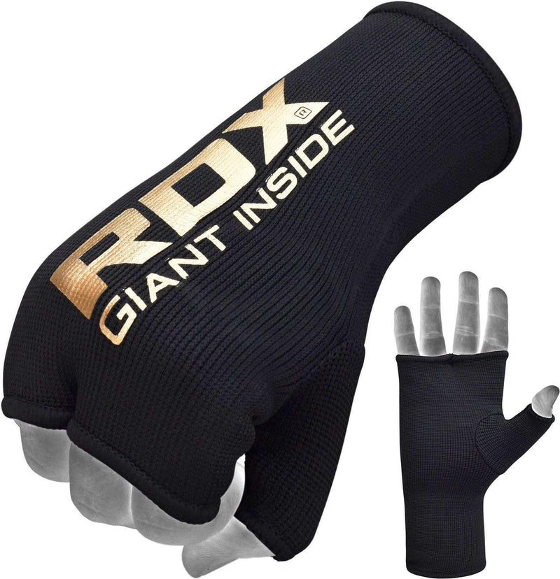 RDX HY Guantes internos Medio dedo elástico para boxeo, protección de nudillos MMA - Chelo Sports