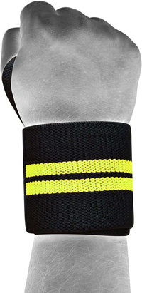 Thumbnail for RDX W3 Weightlifting Wrist Wraps with Thumb Loops IPL Approved USPA OEKO-TEX® Standard 100 Certified