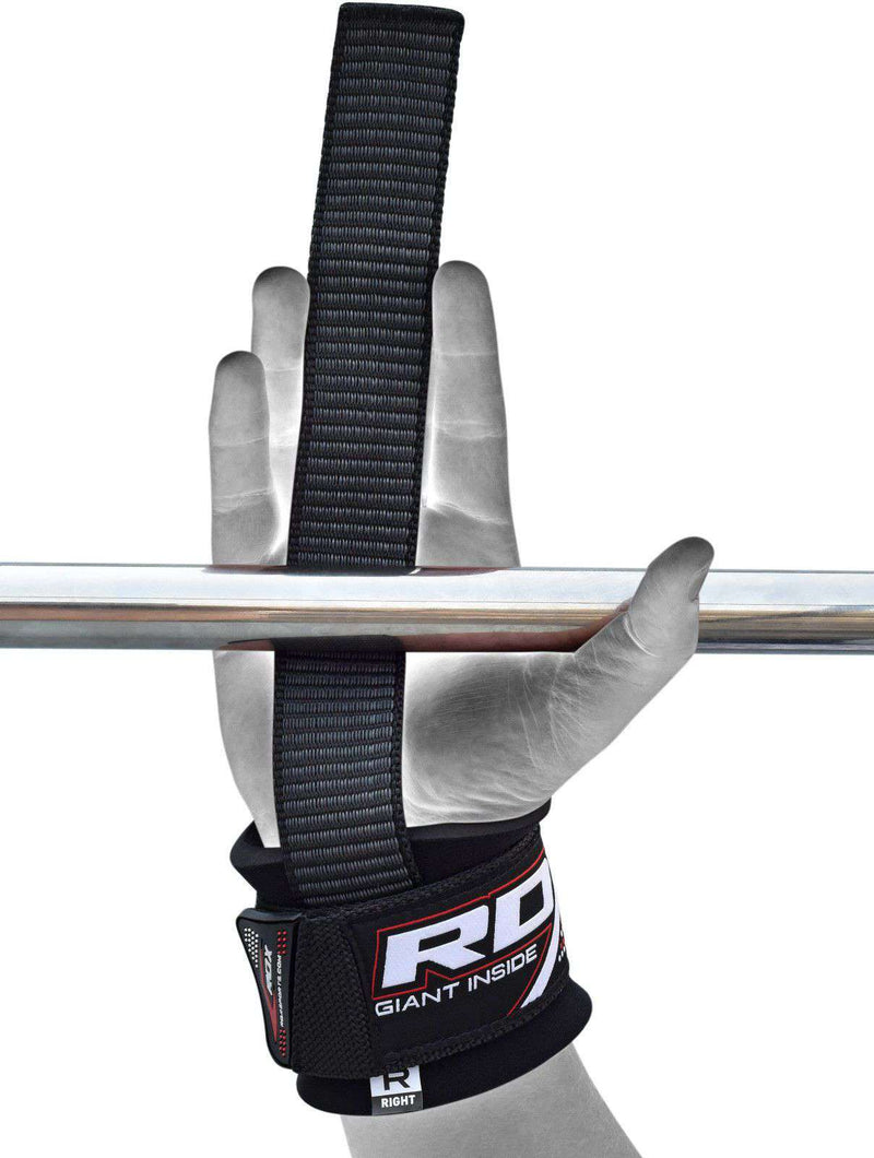 RDX W11 muñequeras con correa de cierre straps