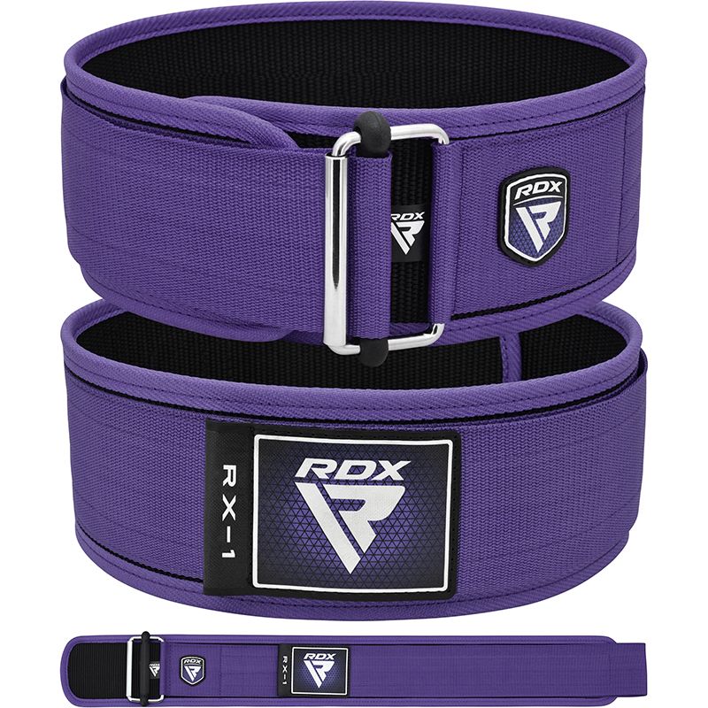 Cinturon RDX RX1 en Bolivia - color violeta para levantamiento - Chelo Sports
